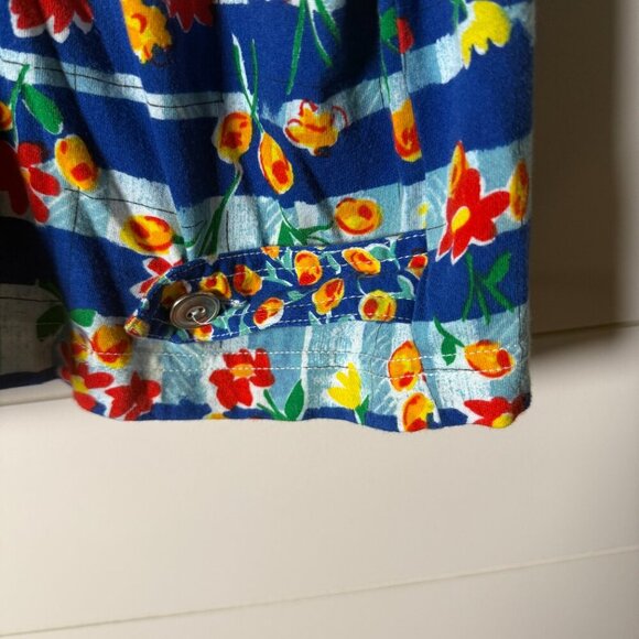 Carole Little Sport Vintage Blouse & Skirt Set Cottage Core Sz Large Skirt - Picture 6 of 13